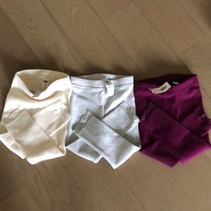 (3) NWT Old Navy toddler girl leggings